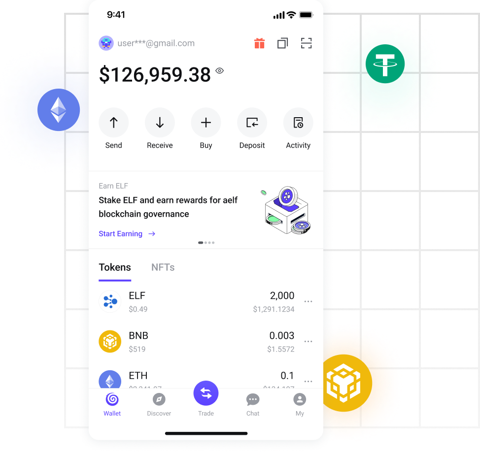 Portkey - Web3 account abstraction AA wallet. aelf's ecosystem.
